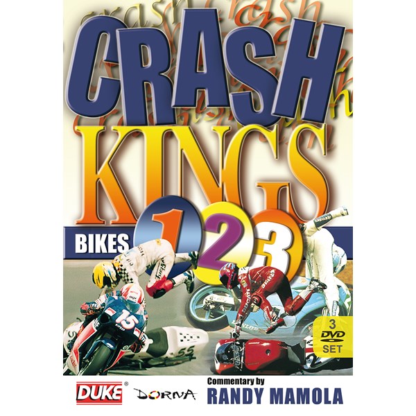 Crash Kings Bikes (3 DVD) Collection Duke Video