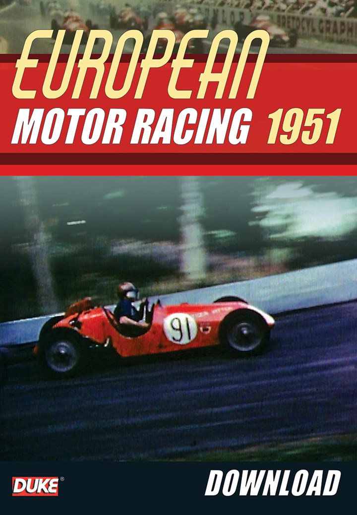European Motor Racing 1951