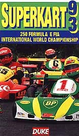 Superkart World Review 1993 VHS