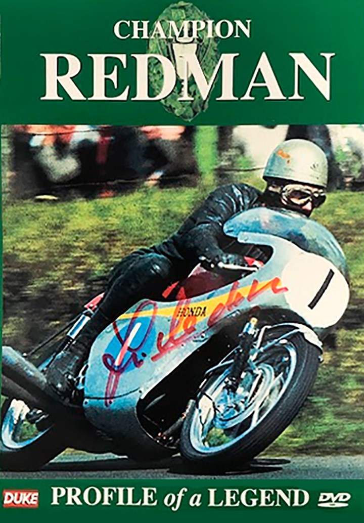 Champion Jim Redman DVD Signed by Jim Redman