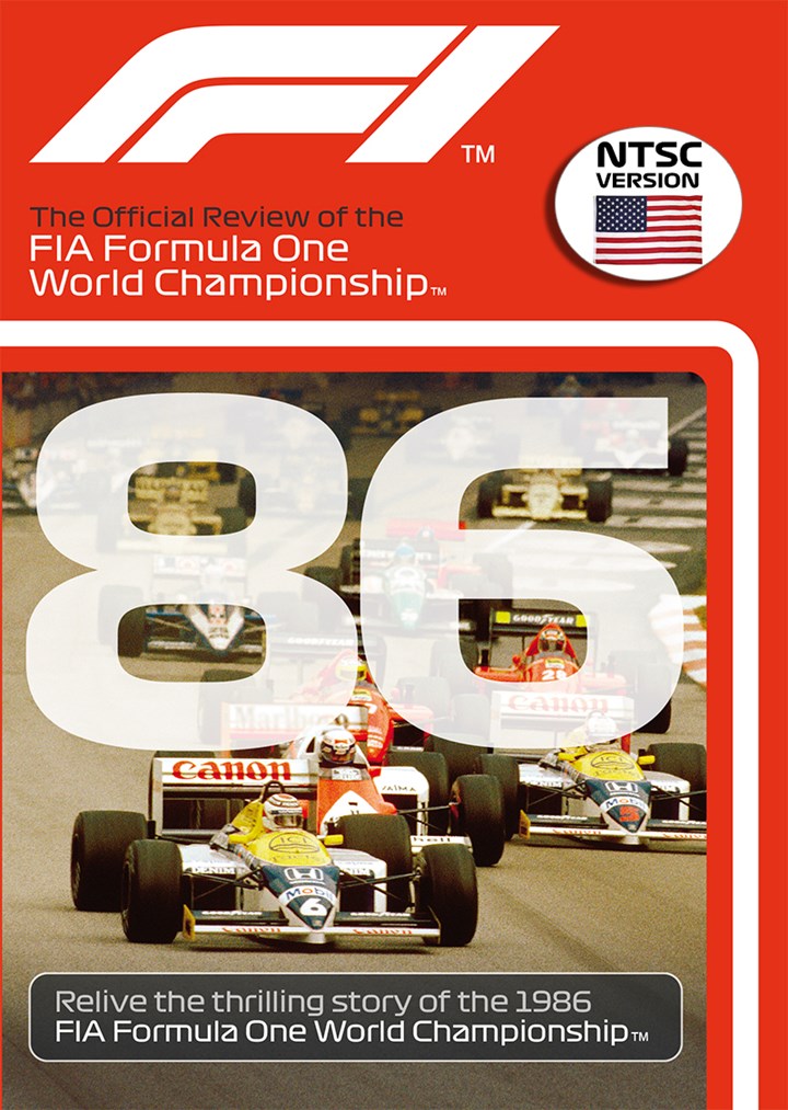 F1 1986 Official Review NTSC DVD