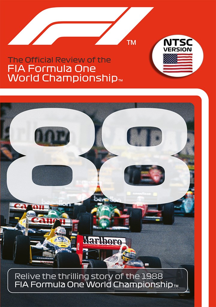 F1 1988 Official Review NTSC DVD