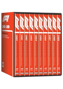 F1 1980-89 (10 DVD) Box Set