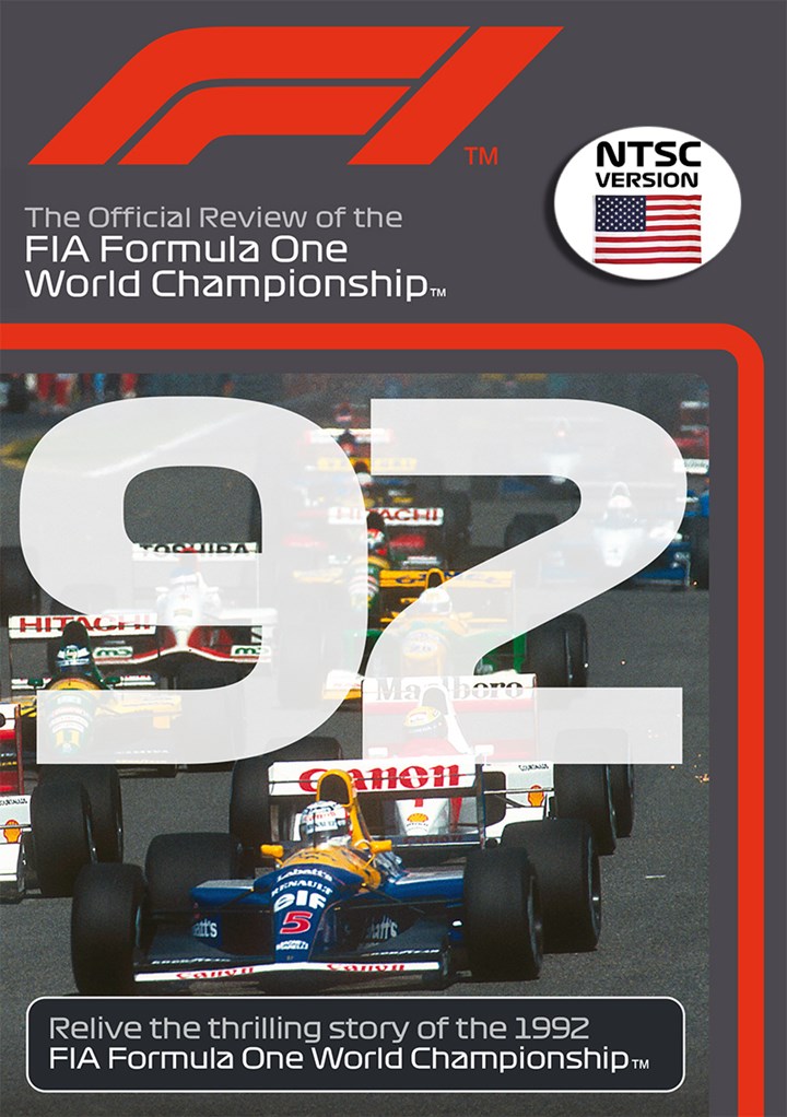 F1 1992 Official Review NTSC DVD