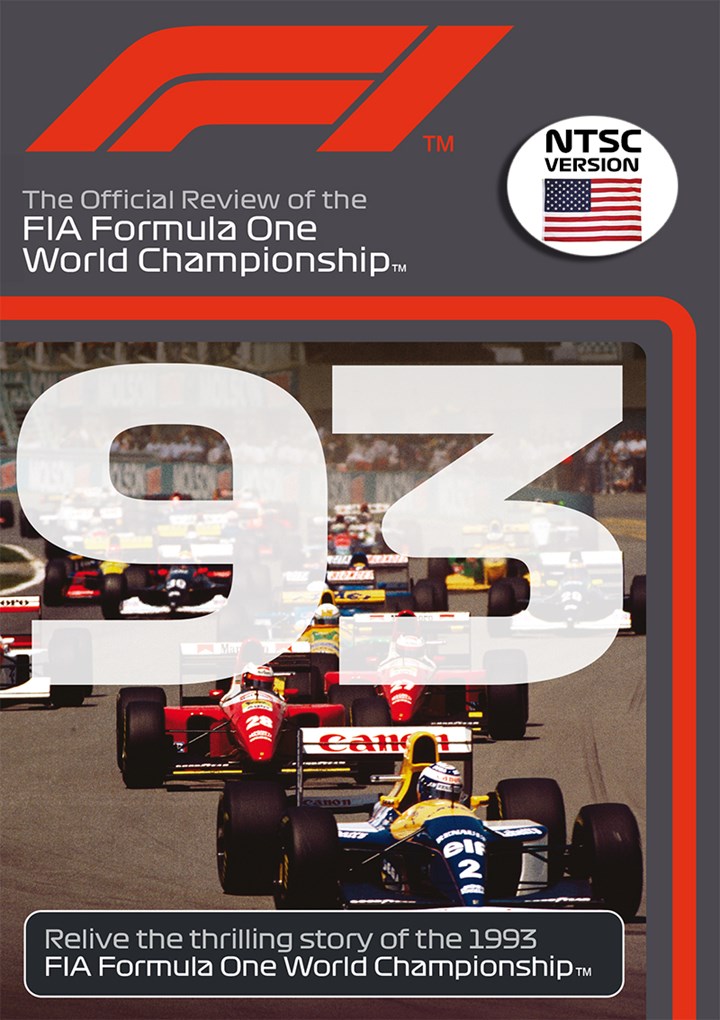 F1 1993 Official Review NTSC DVD