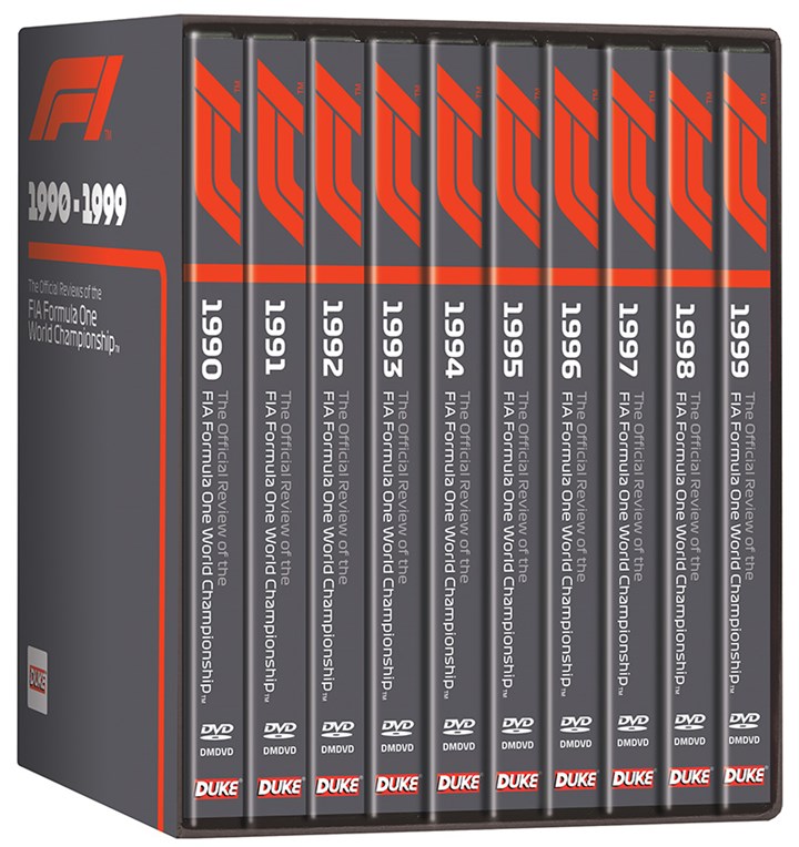 F1 1990-99 (10 DVD) Box Set