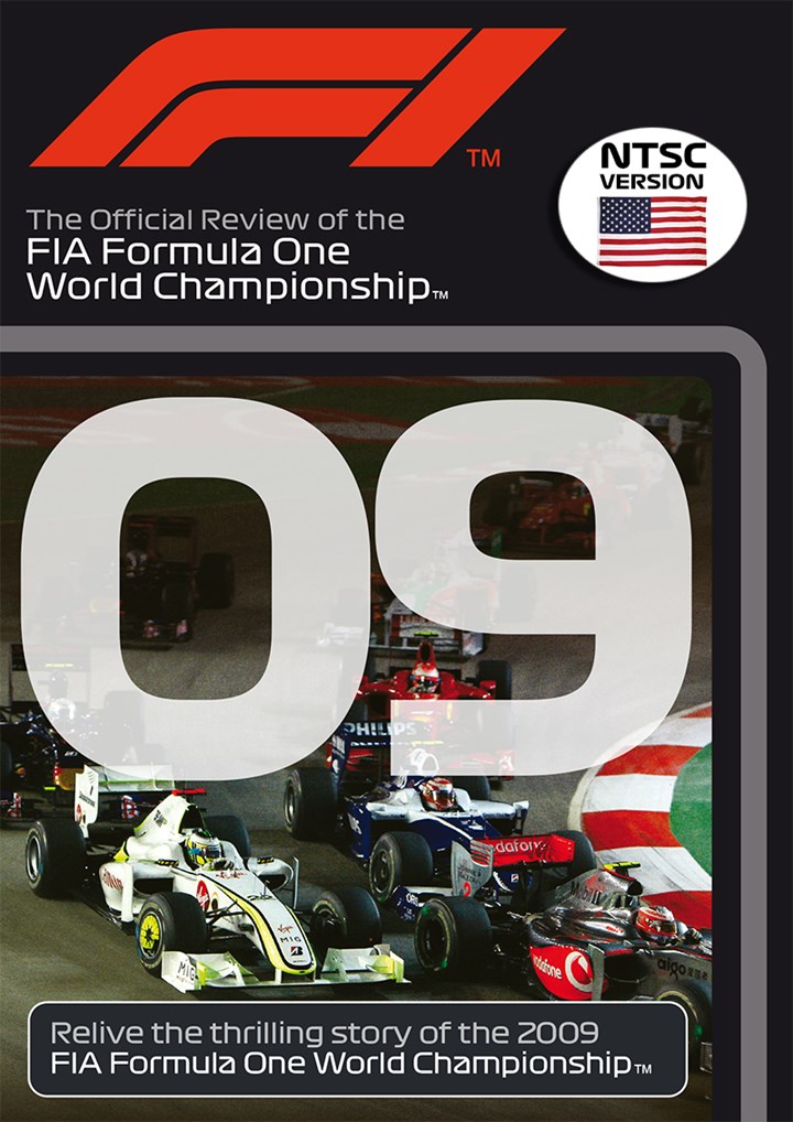 F1 2009 Official Review NTSC ( 2 Disc) DVD