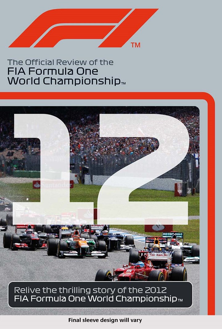 F1 2012 Official Review DVD