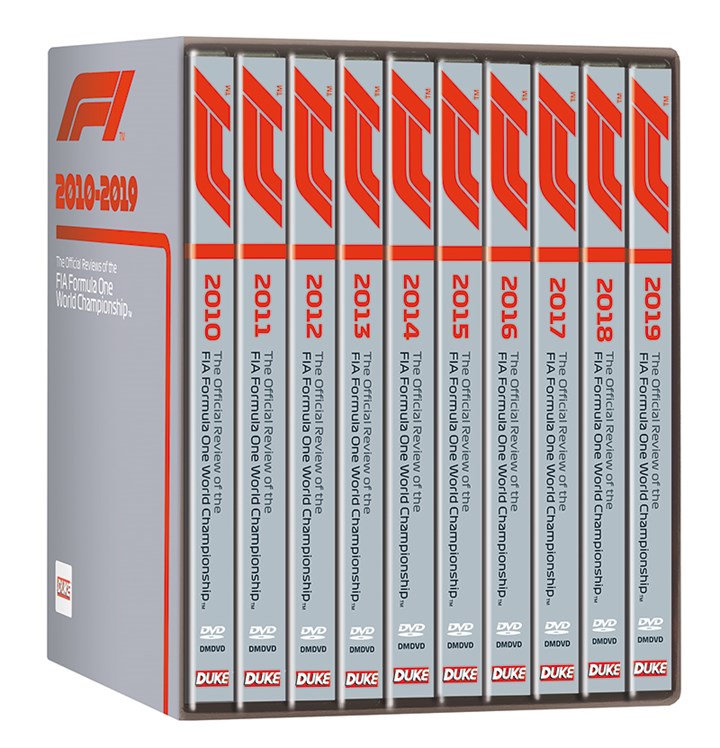 F1 2010-19 (10 DVD) Box Set