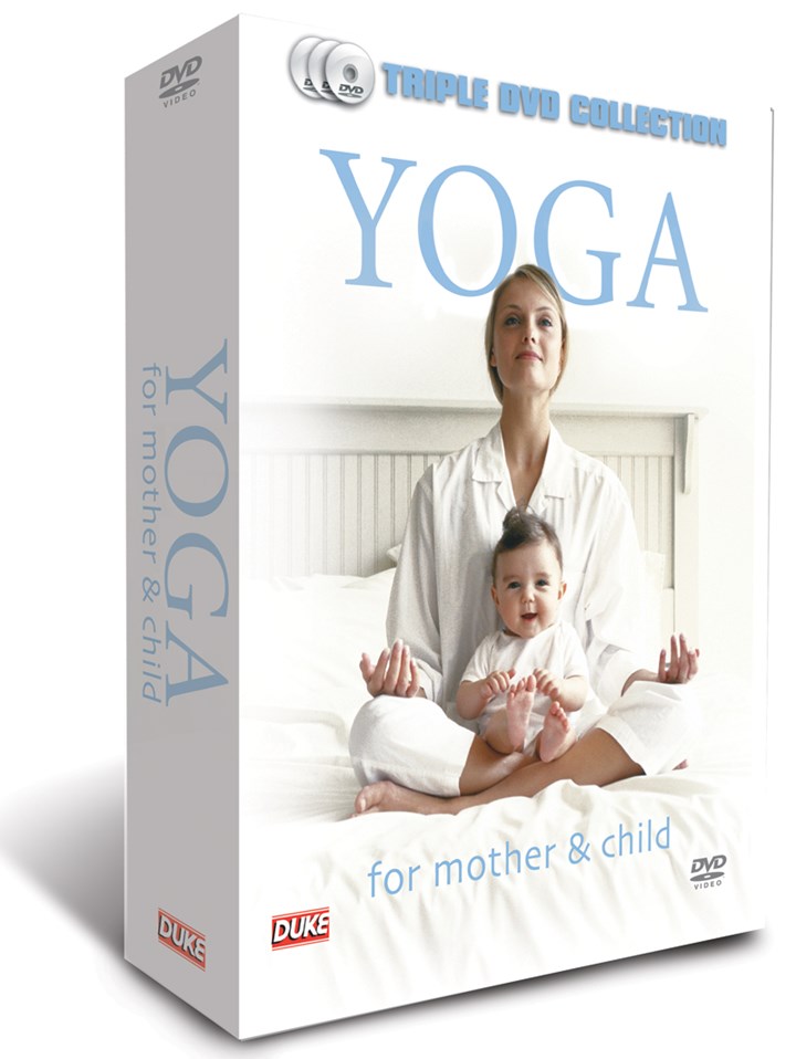 Yoga for Mother and Child (3 DVD) Collection