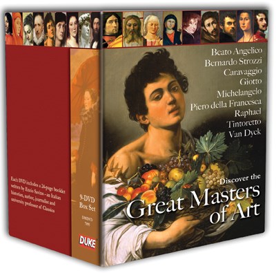 Discover the Great Masters of Art (9 DVD) Boxset