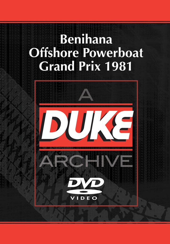 Benihana Offshore Powerboat Grand Prix 1981 Duke Archive DVD