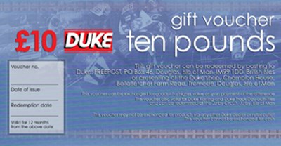 Duke £10 Gift Voucher