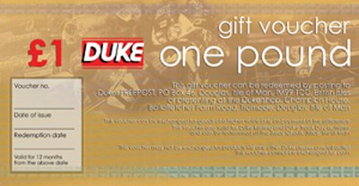 Duke £1.00 Gift Voucher