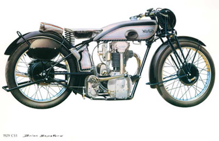 Norton CS1 1929 Print