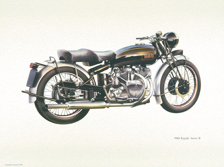 1948 Vincent Rapide Classic Print