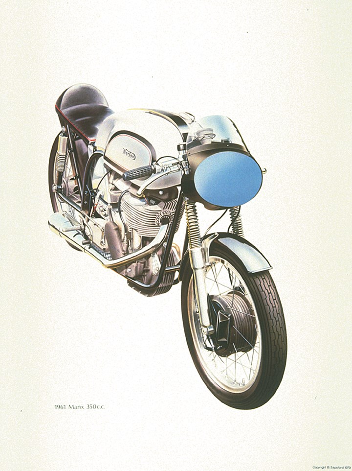 1961 Manx Norton Classic Print