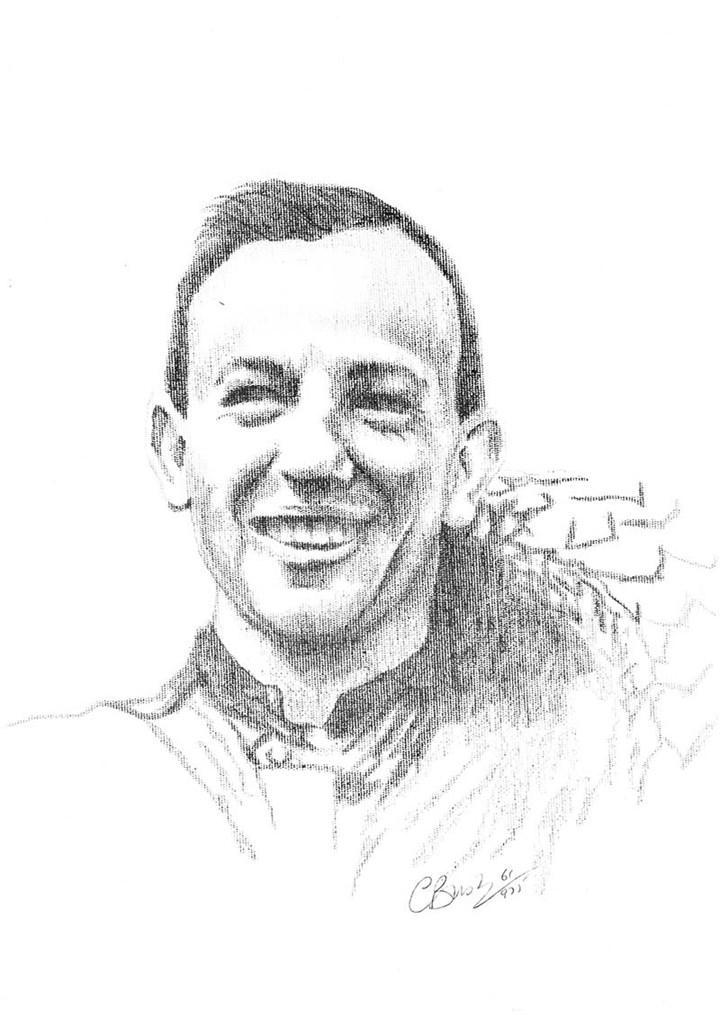 John Surtees Portrait Print