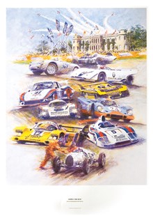 Simply the Best - Porsche at Goodwood - Print