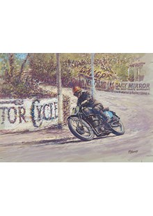 TT Legends Stanley Woods Print