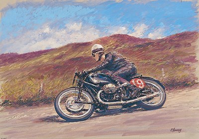 TT Legends Walter Zeller Print