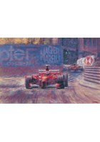 Great Racing Legends Michael Schumacher Print
