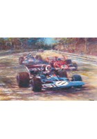 Great Racing Legends Jackie Stewart Print