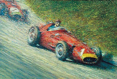 Great Racing Legends Juan Manuel Fangio Print