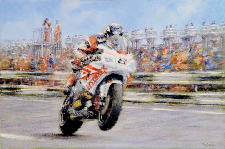 Guy Martin Signed Print