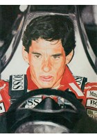 Ayrton Senna Print by Daniel York