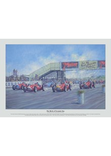 The Birth of Formula One Ltd Edition Print