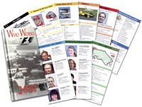 Who Works in F1 2001 Book