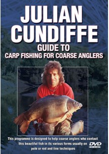 Guide to Carp Fishing for Coarse Angers - Julian Cundiffe DVD