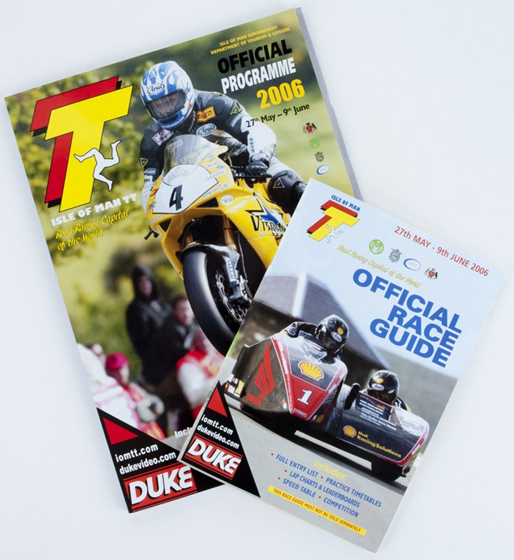 TT Programme and Race Guide 2006