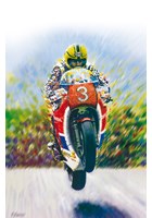 Joey Dunlop - Yer Maun  Print