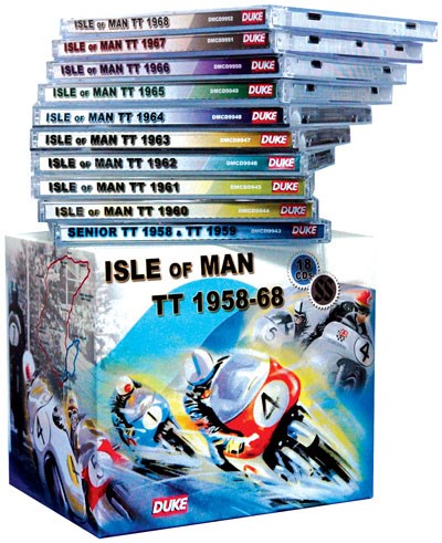 Isle of Man TT 1958-68 10 CD box set