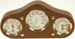 Weather Station Dashboard Clock - Cherry