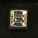 Computer Key Number Lock Cufflinks