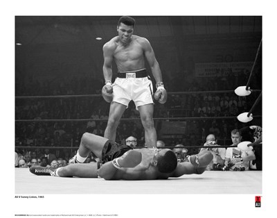First Minute First Round V Liston Print