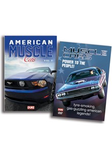 American Muscle Cars Vol 1 & 2 DVD Bundle