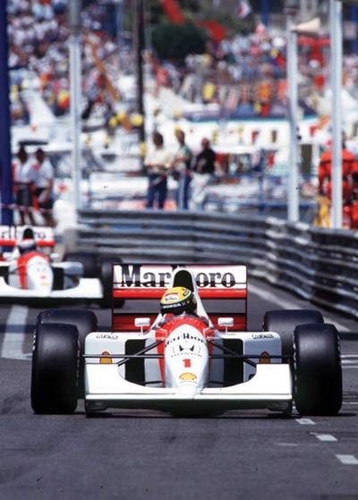 Ayrton Senna Print - click to enlarge