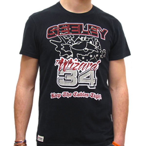Alastair Seeley Wee Wizard T Shirt Grey Marl - click to enlarge