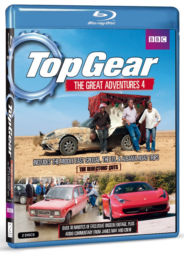 Top Gear The Great Adventures Vol 4 ( 2 Disc) Bluray Duke Video