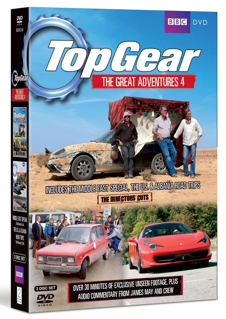 Top Gear The Great Adventures Vol 4 ( 2 Disc)  DVD
