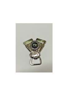 TT Engine Bottle Opener Fridge Magnet