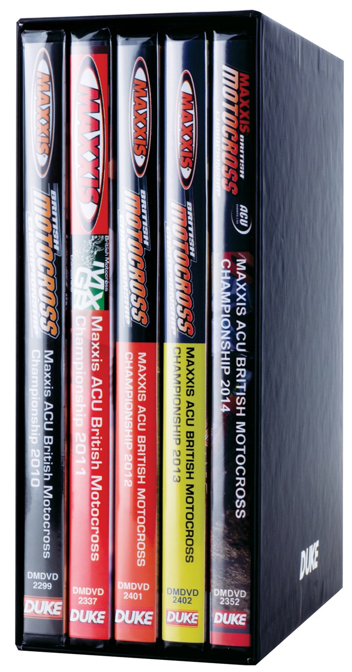 British Motocross 2010-14 (5 DVD) Boxset