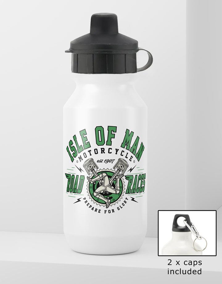 IOM Road Races Prepare for Glory Aluminium Bottle