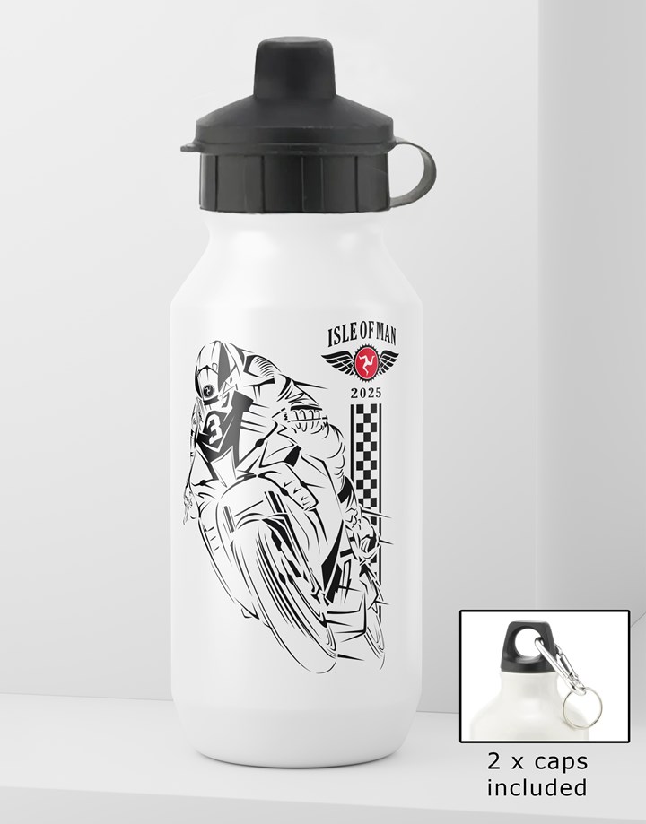 Isle of Man Road Races Shadow Bike 2025 Bottle