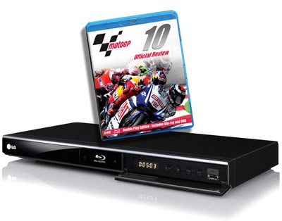 Blu-ray Player and Moto GP Blu-ray