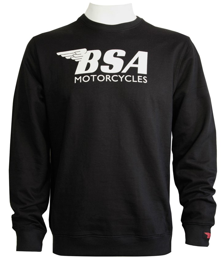 BSA Spitfire Sweatshirt Black - click to enlarge